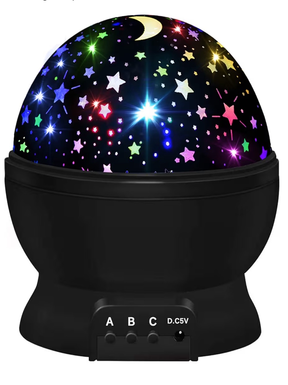 Color Changing 360 Degree Star Projector